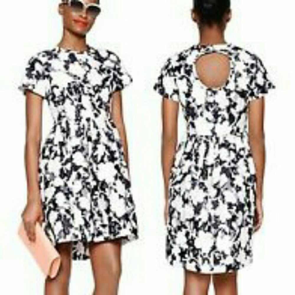 NWOT Kate Spade Graphic Floral Lace Dress